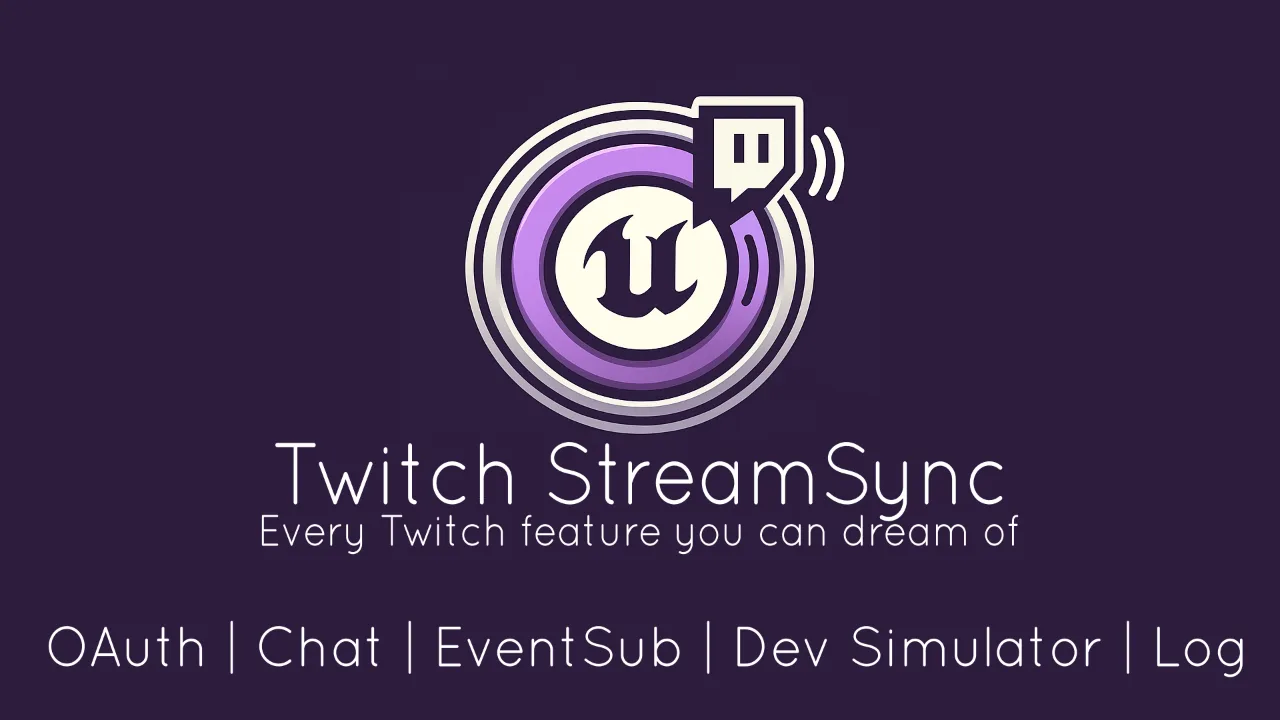 Twitch StreamSync, plugin Unreal Engine publié sur FAB